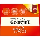 Gourmet Mon Petit atun salmon trucha 6x50g