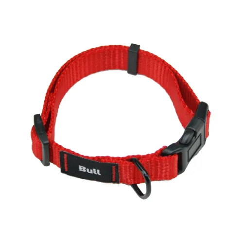 [1123186] Bull collar liso rojo T-4 45-70 x 2,5 cm