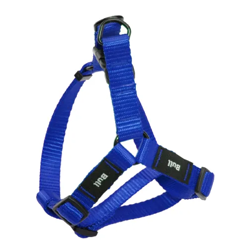 Bull petral liso azul T-4 40-65 x 2,5 cm