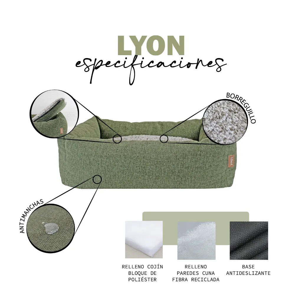 [1127424] Yagu cuna cosmo lyon menta Talla 3 63x51x19cm