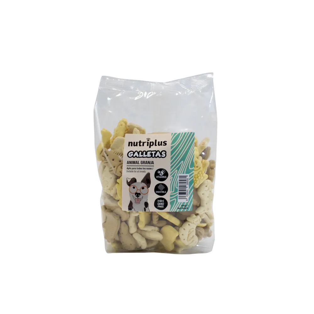 Nutriplus galletas animal granja 500g