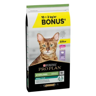 Pro Plan cat sterilized turkey 10+2kg