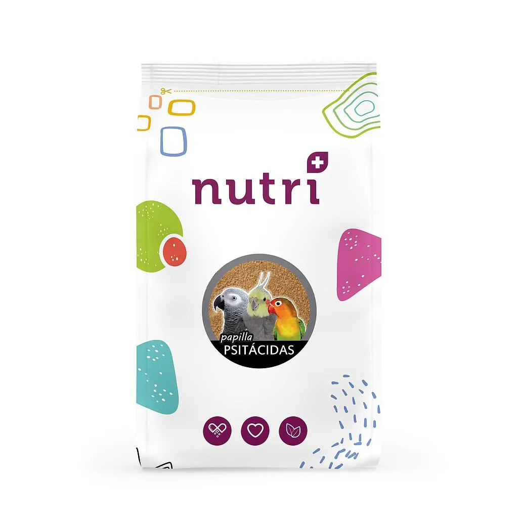 [3160012] nutri+ aves gourmet papilla psitacias 700g