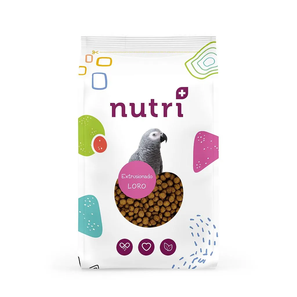 Nutri+ aves gourmet extrusionado loro 500 g
