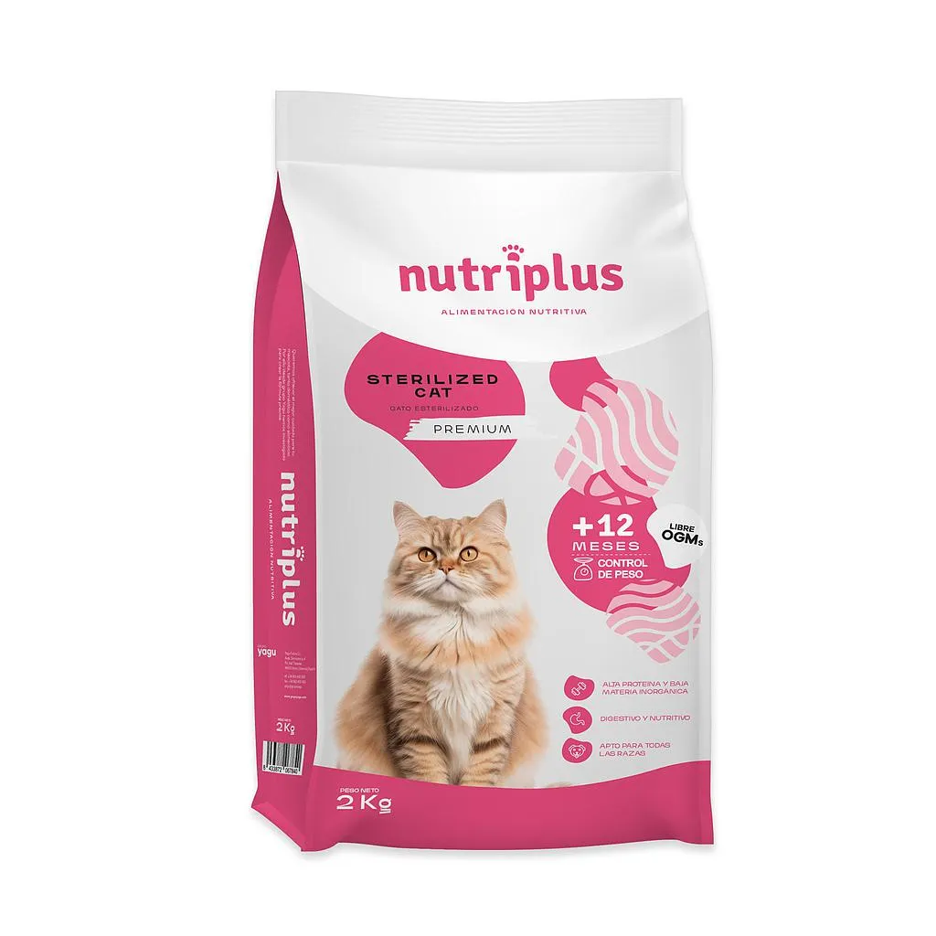 [4000011] Nutriplus gatos adulto esterilizado 7kg