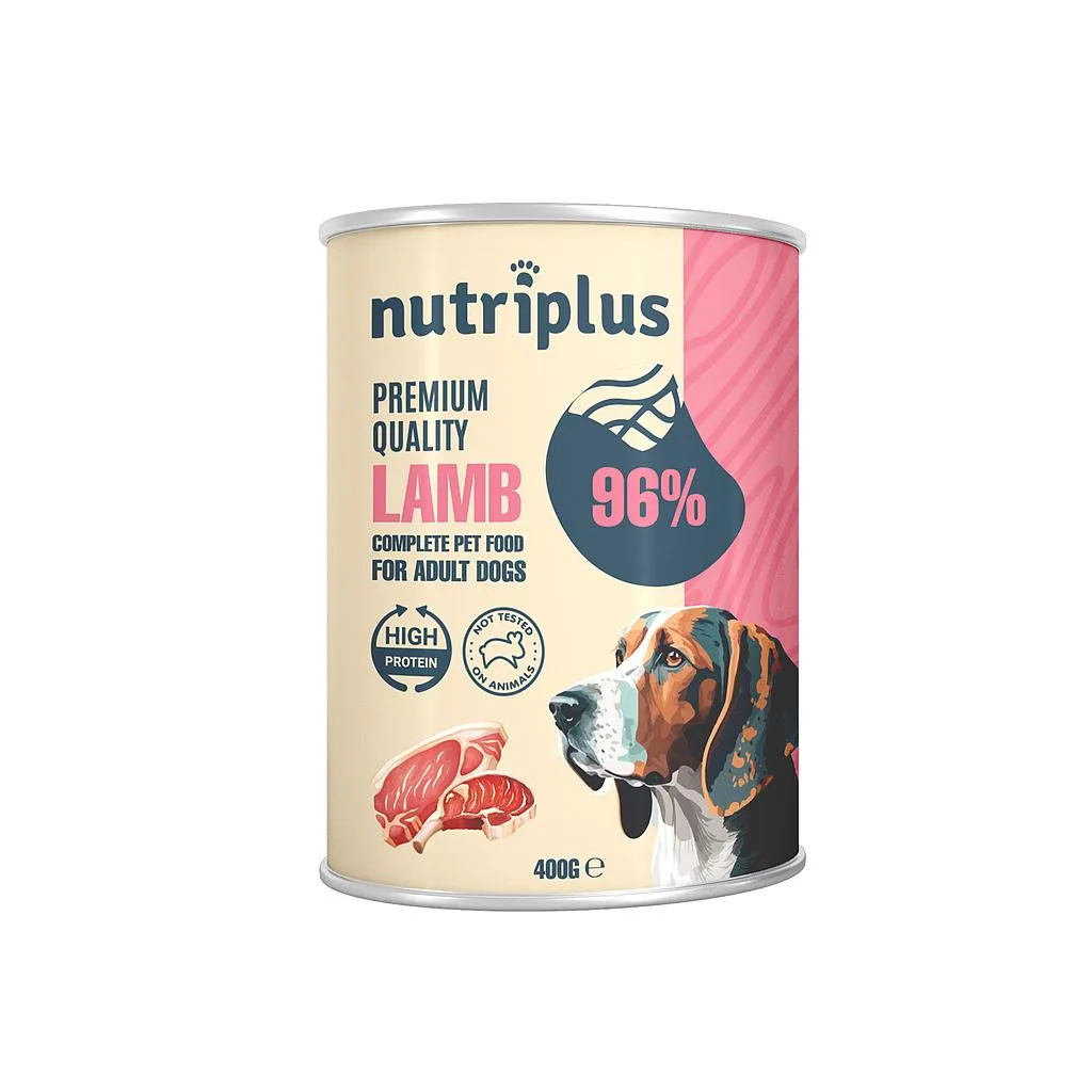 [4000202] Nutriplus perros cordero 400g