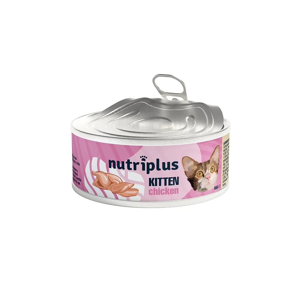 [4000206] Nutriplus gatos kitten pollo 85g