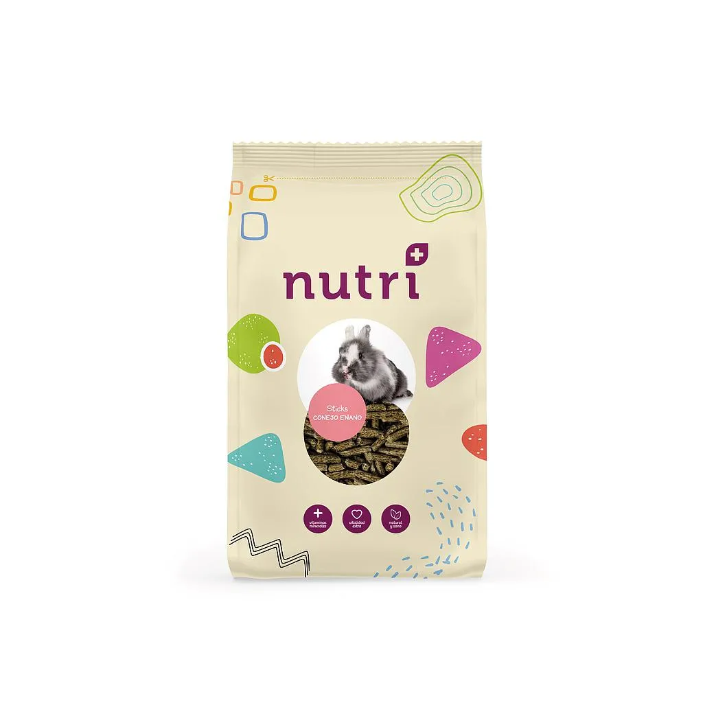 [4160047] Nutri+ roedores stick conejo enano 4kg