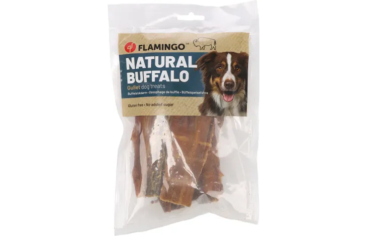 [519615] Flamingo Natural Buffalo esofag 100g