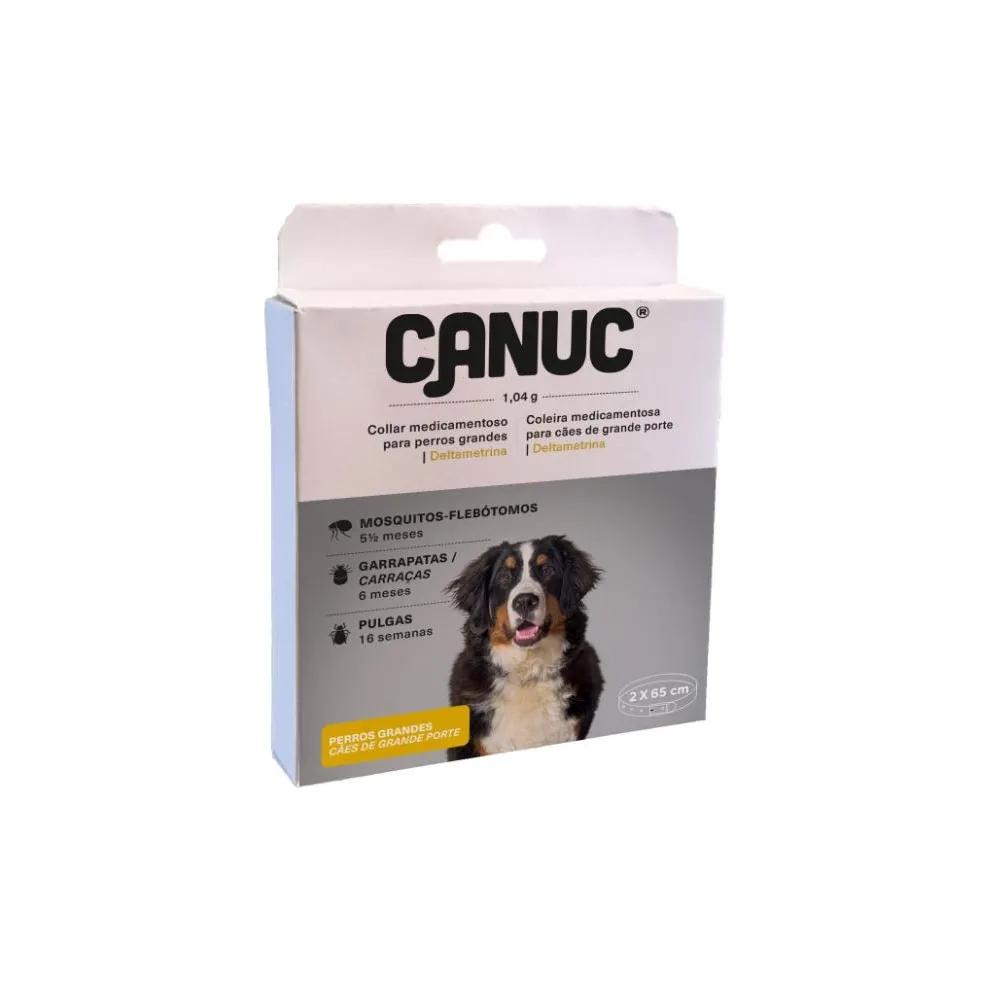 Canuc collar deltametrina perro grande 65cm