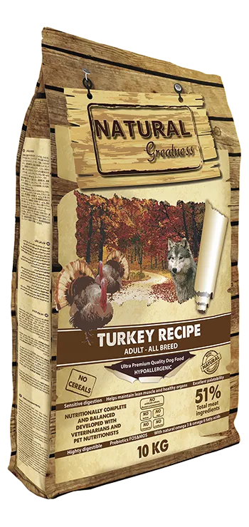 [ASK53PA10] Natural Greatness turkey recipe 10kg