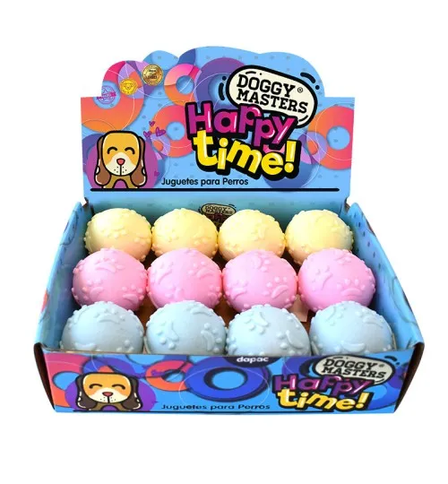 [DMHT03] Doggy Masters pelota huellas 6,3 cm