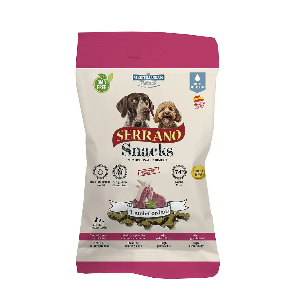 Serrano snacks cordero 85g