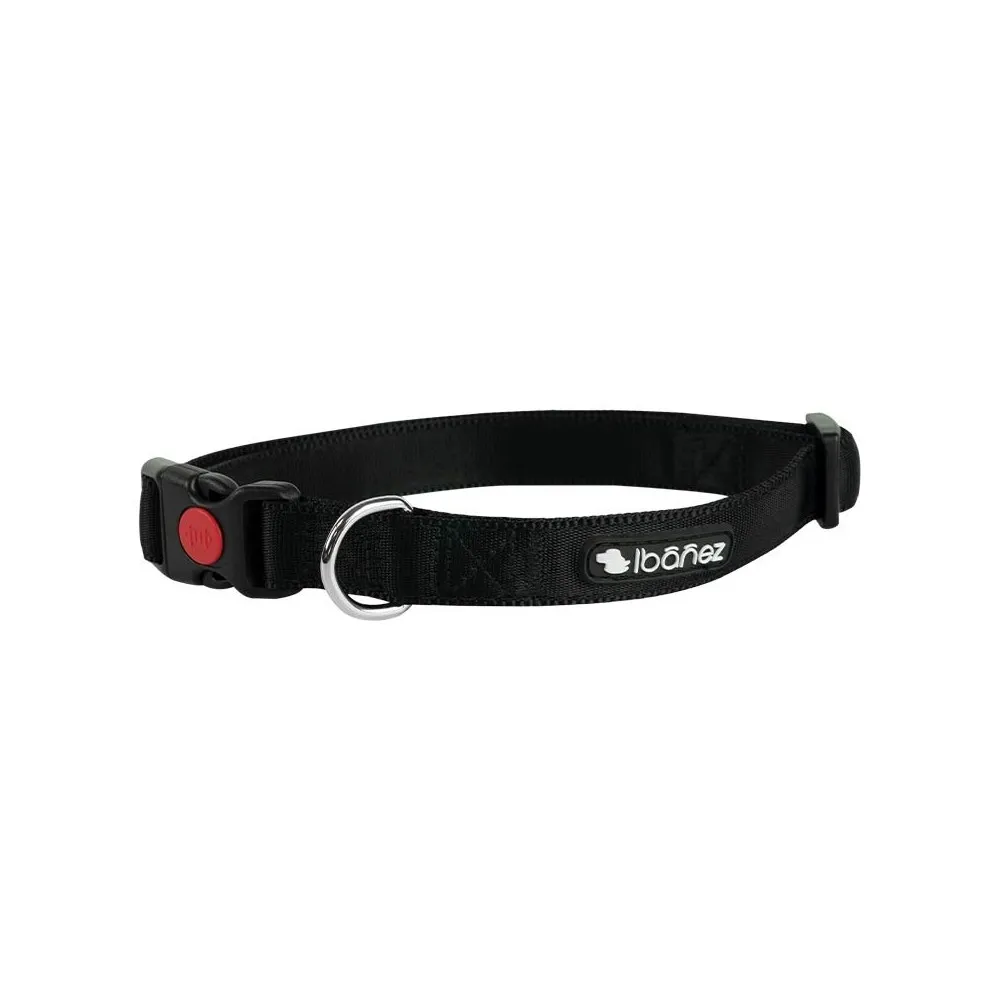 Ibañez collar silky negro 2 x 35-55 cm