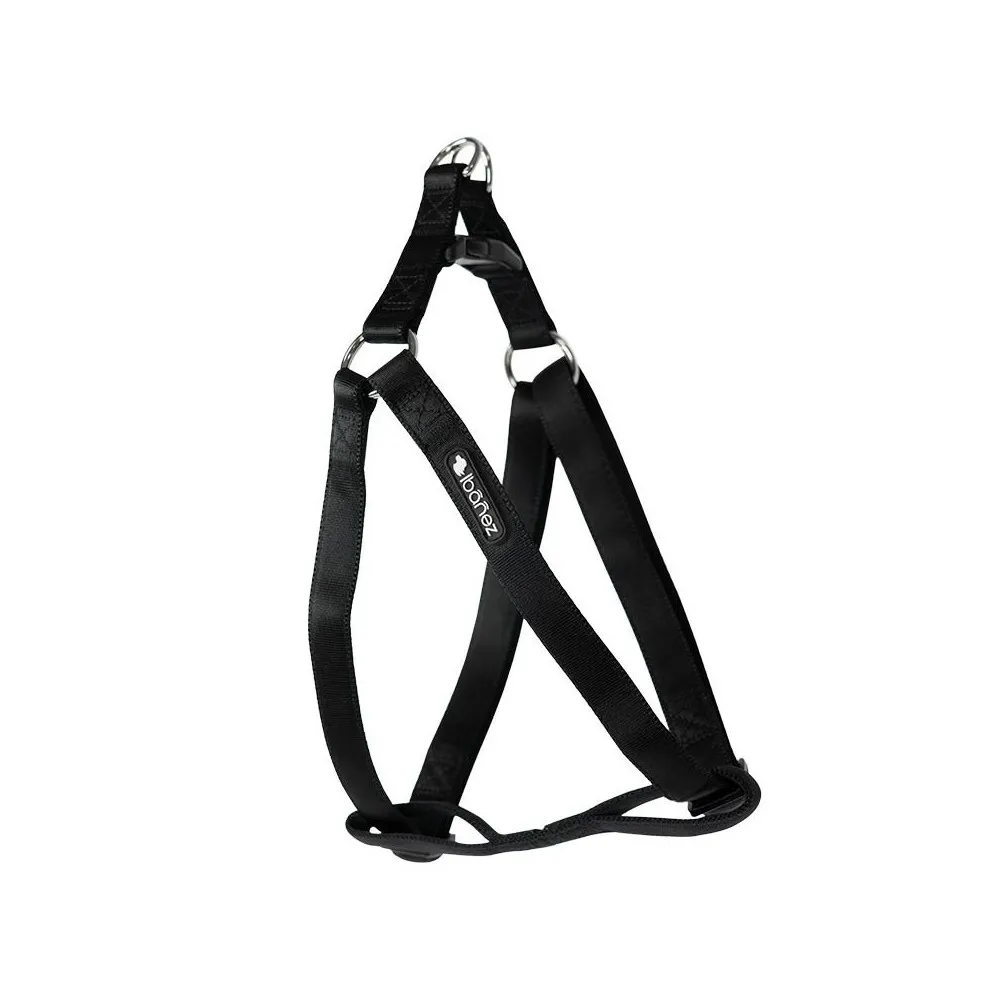 Ibañez arnes silky negro 2,5 x 63-94 cm