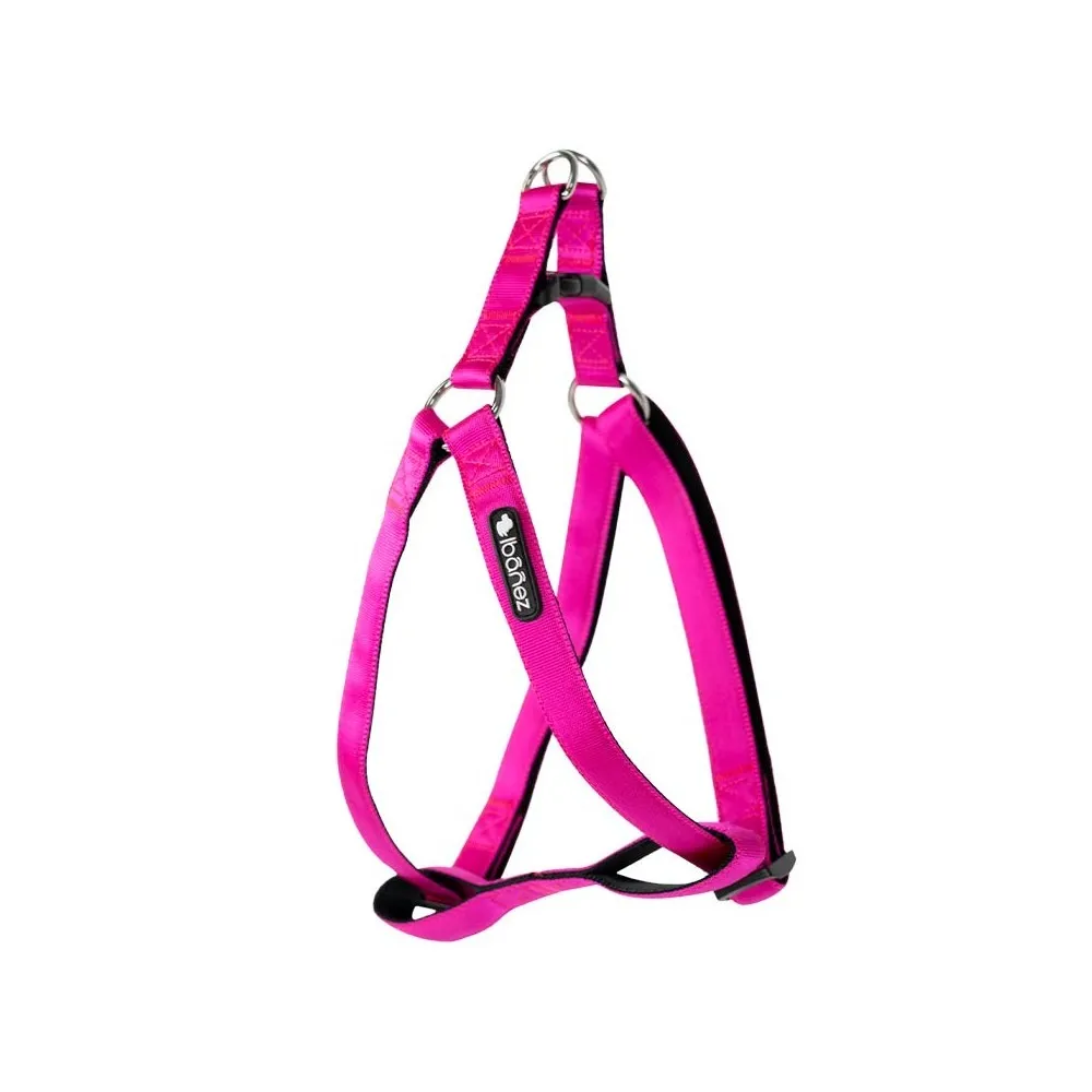 Ibañez arnes silky fucsia 2,5 x 63-94 cm