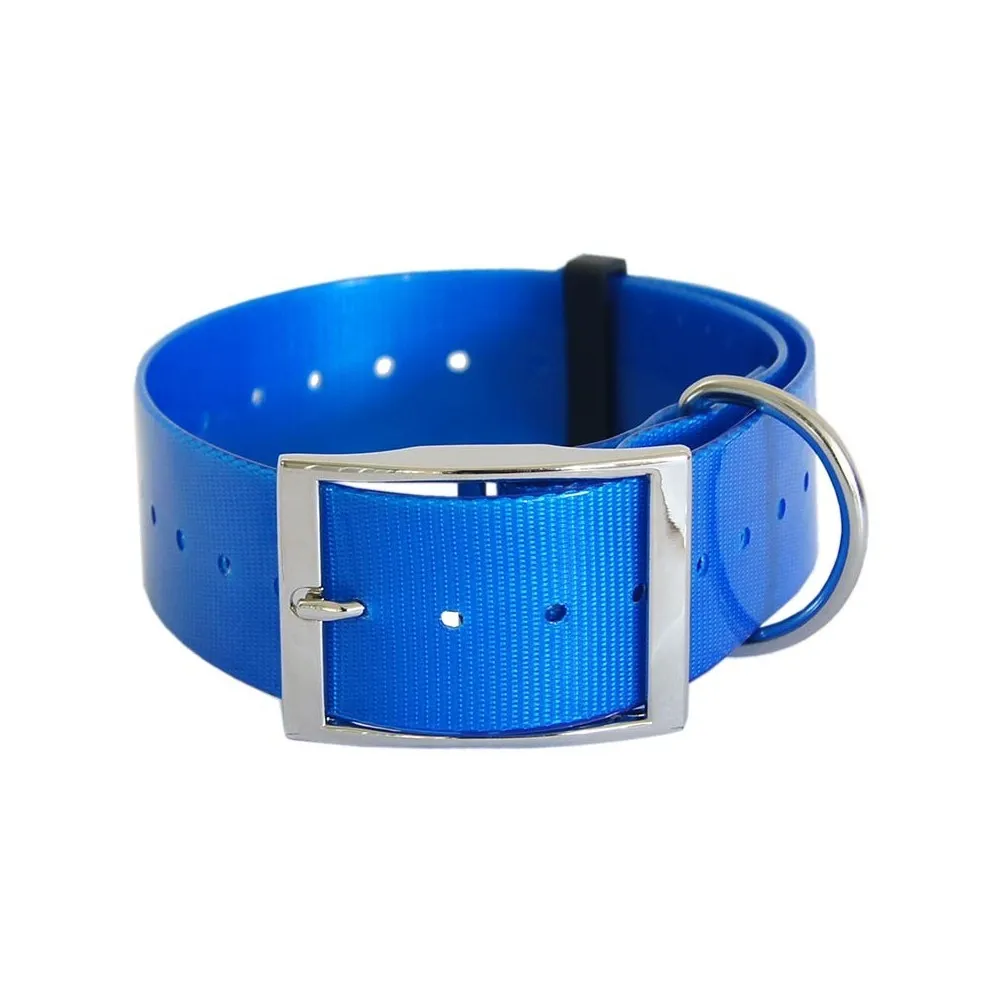 [I8205] Ibañez collar poliuretano azul 3,8 x 60 cm