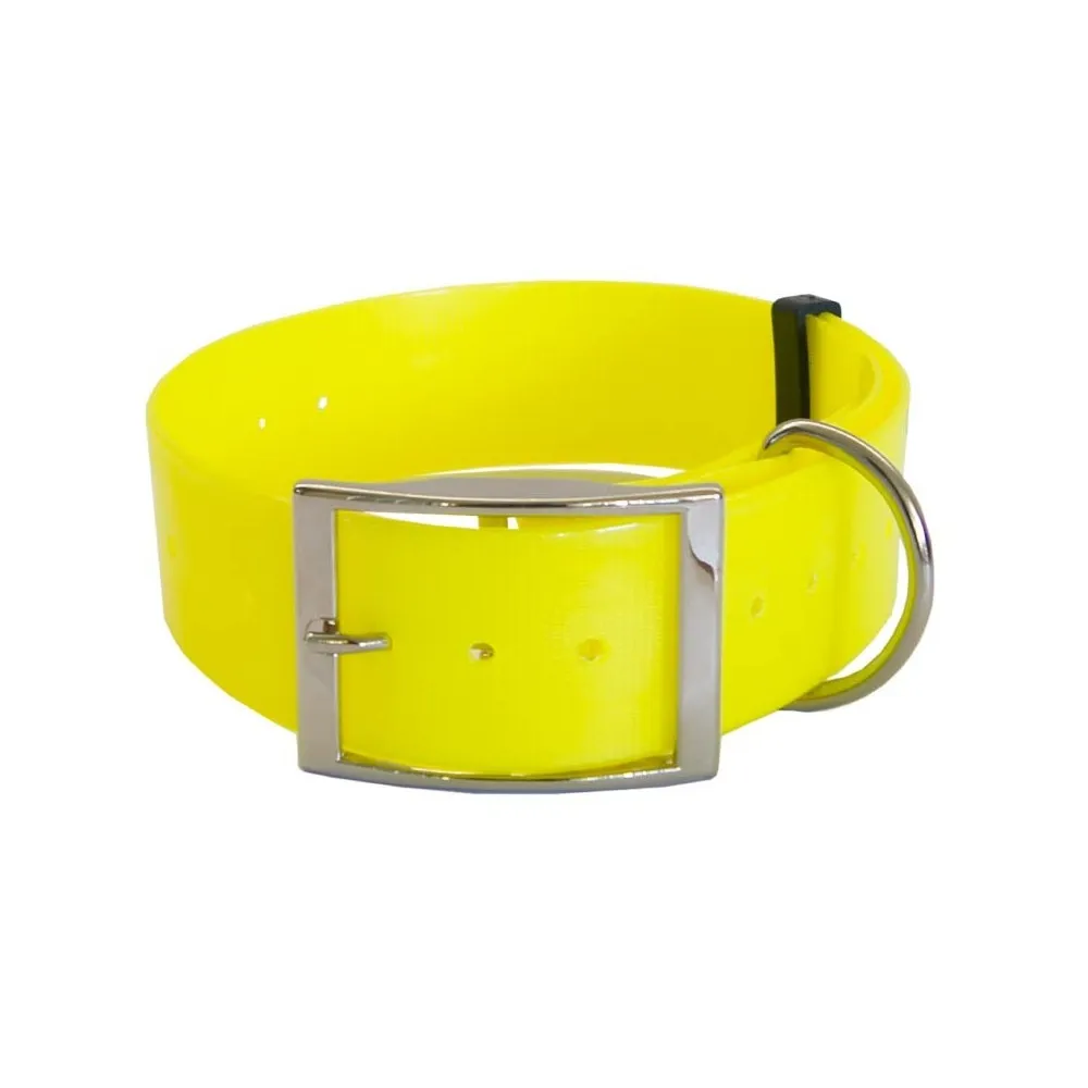 [I8207] Ibañez collar poliuretano amarillo 3,8 x 60 cm