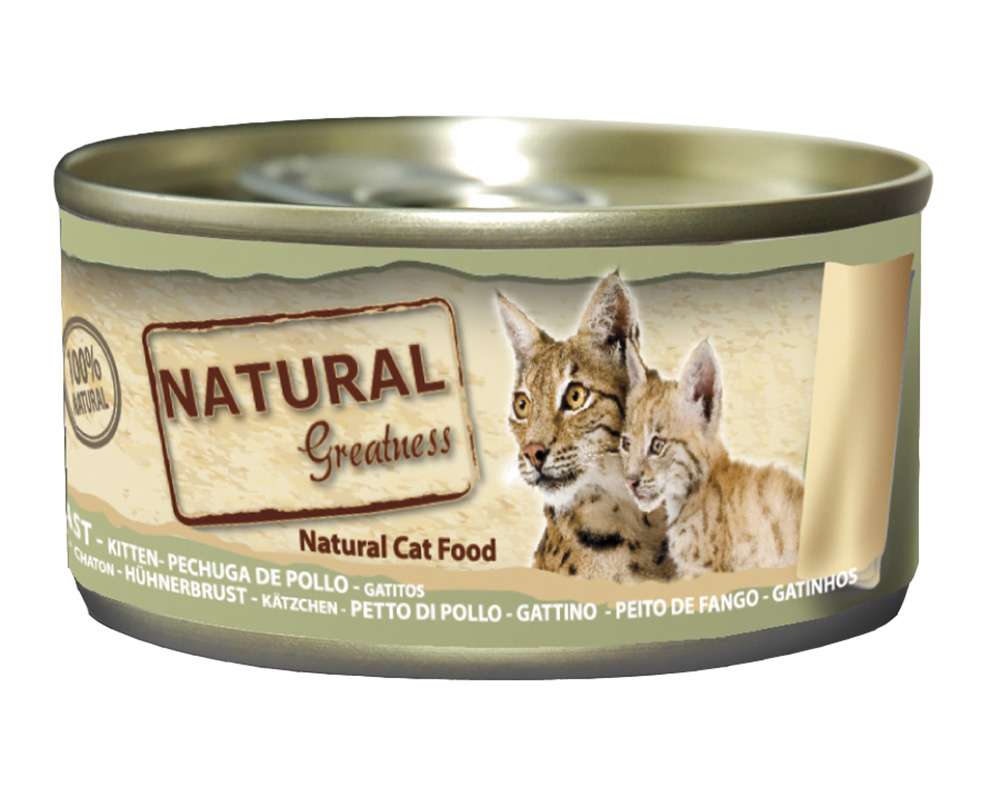 [NGC070002] Natural Greatness classic kitten chicken breast 70 g