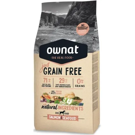 [OW031451] Ownat Just Grain Free salmon & seefood 14kg