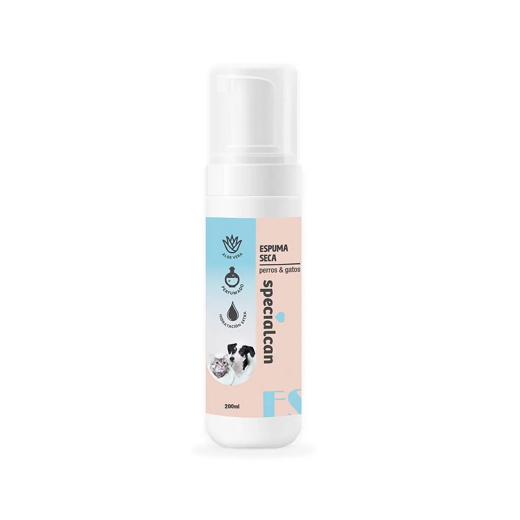 Specialcan escuma seca gossos i gats 200 ml