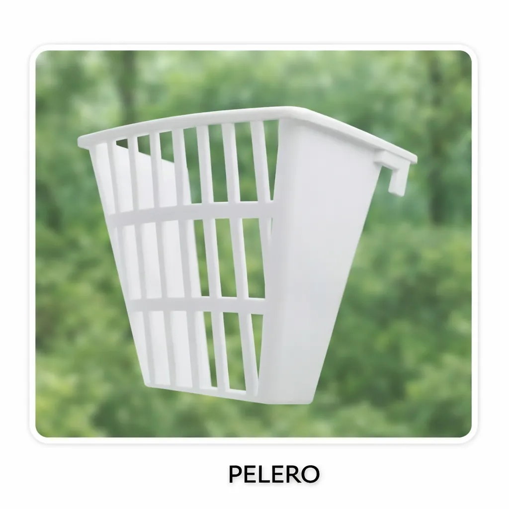 Pelero plastico blanco