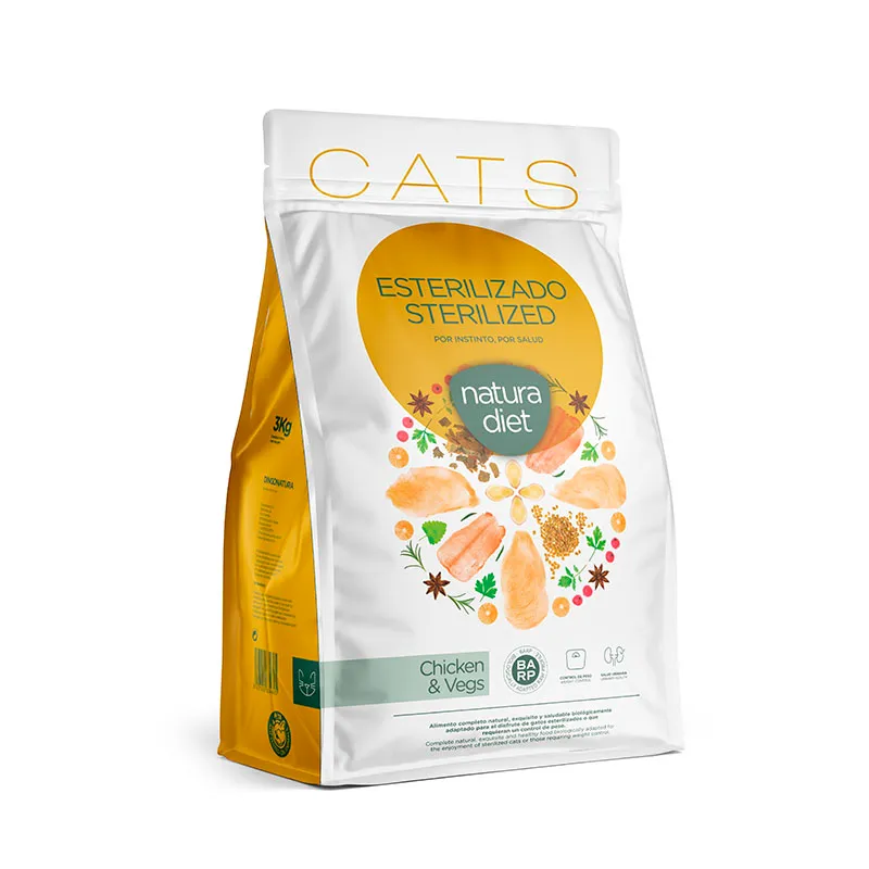 Natura Diet cats sterilized chicken 400g