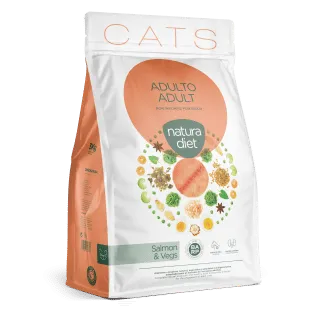 Natura Diet gats adult salmon 400g