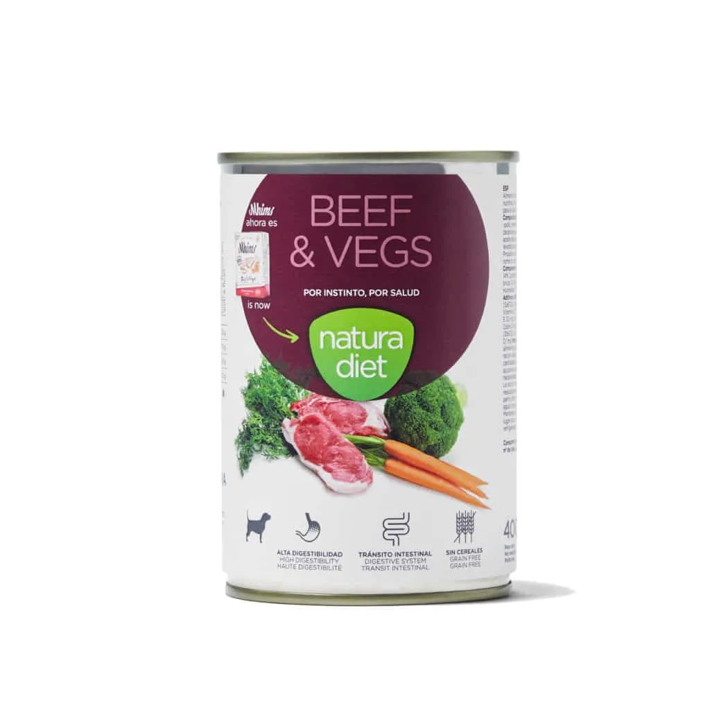 [R10299] Natura Diet beef&vegs 400g