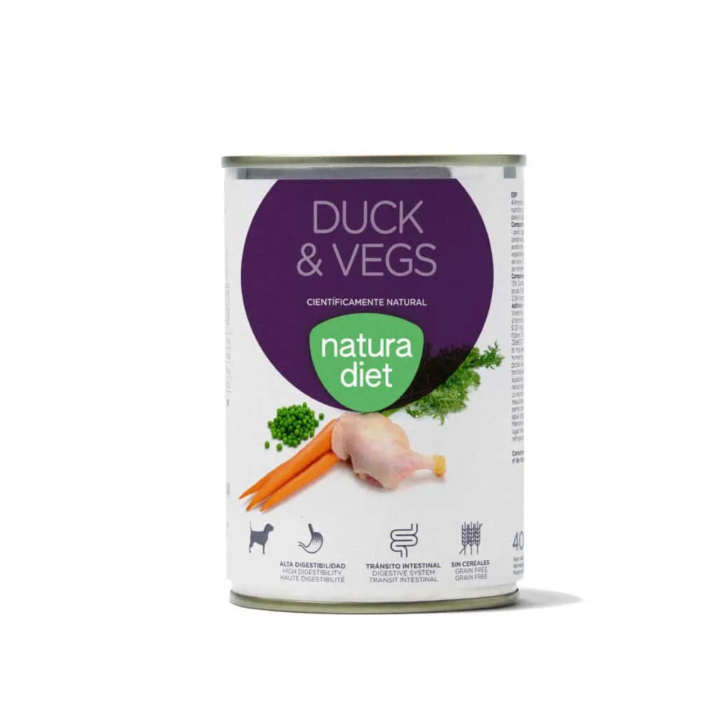 [R10300] Natura Diet duck&vegs 400g