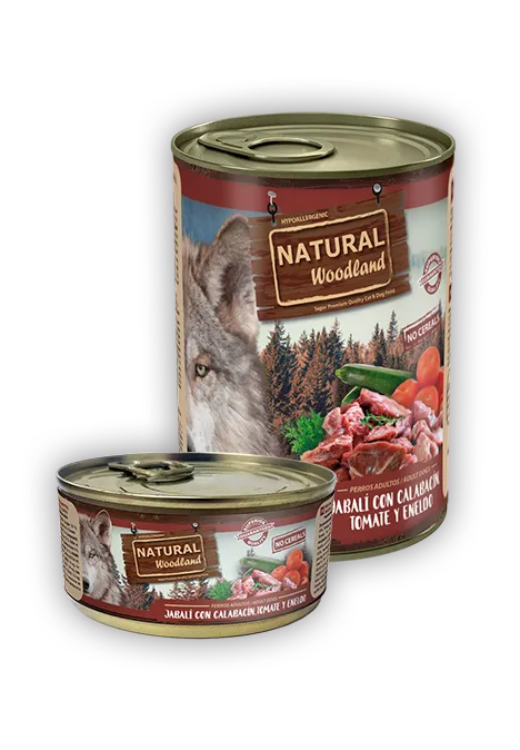 [NWD40001] Natural Woodland jabalí carabasseta tomaca 400g