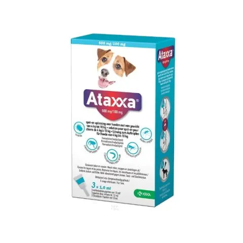 [30060006] Ataxxa perro 4-10 kg 3 pipetas