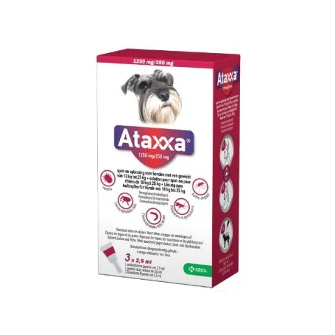[30060007] Ataxxa perro 10-25 kg 3 pipetas