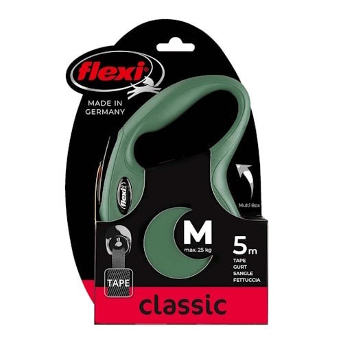 Flexi classic cinta M verde