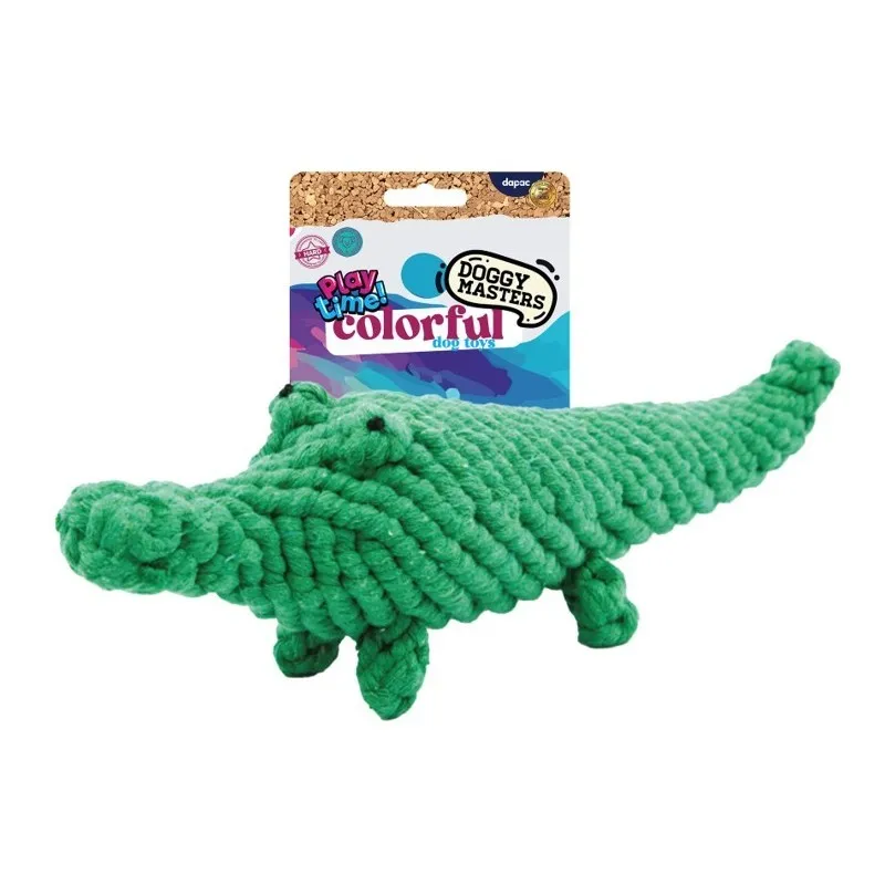 Doggy Masters cocodrilo yute 30 cm