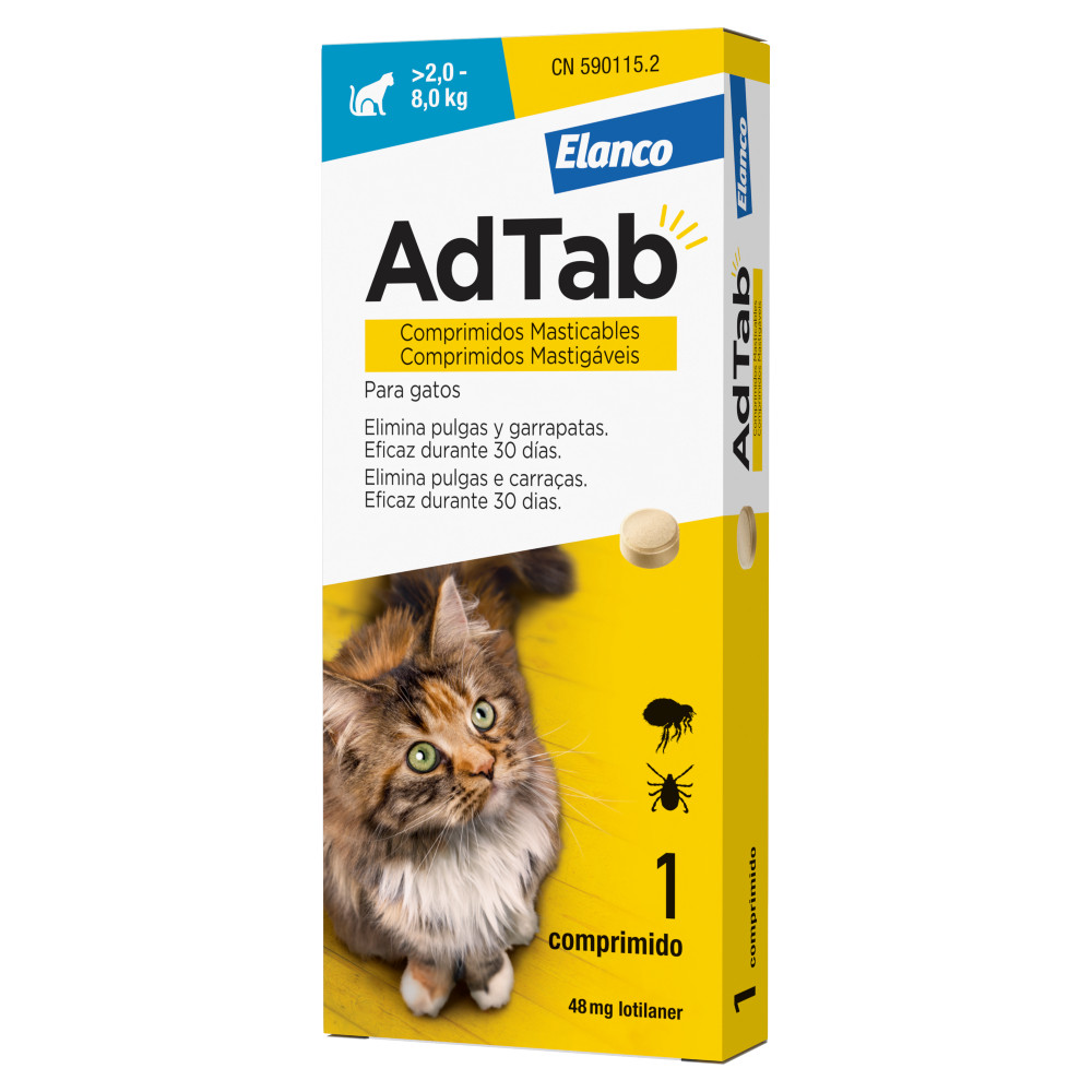 [CA5488001GIZ1] AdTab gato 2-8 kg 1 comp