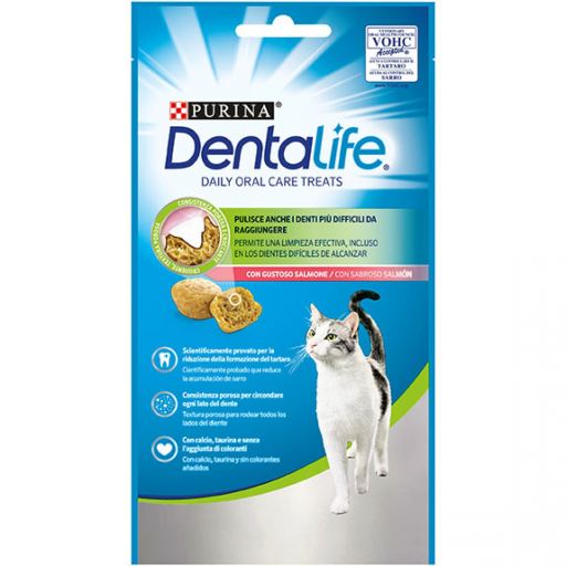 [12384415] Dentalife cat salmo 40g