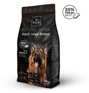 rex natural range adult large breed 14kg