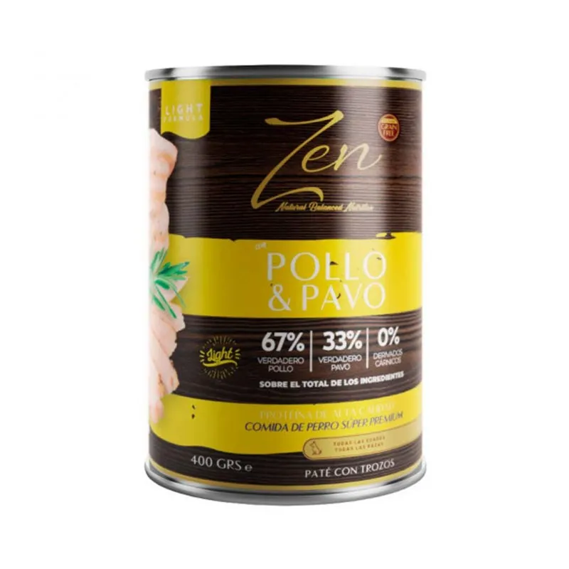 [WEB] Zen pate pollo & pavo 400g