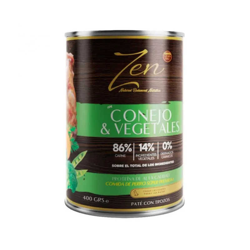 [WEB] Zen pate conejo & vegetales 400g