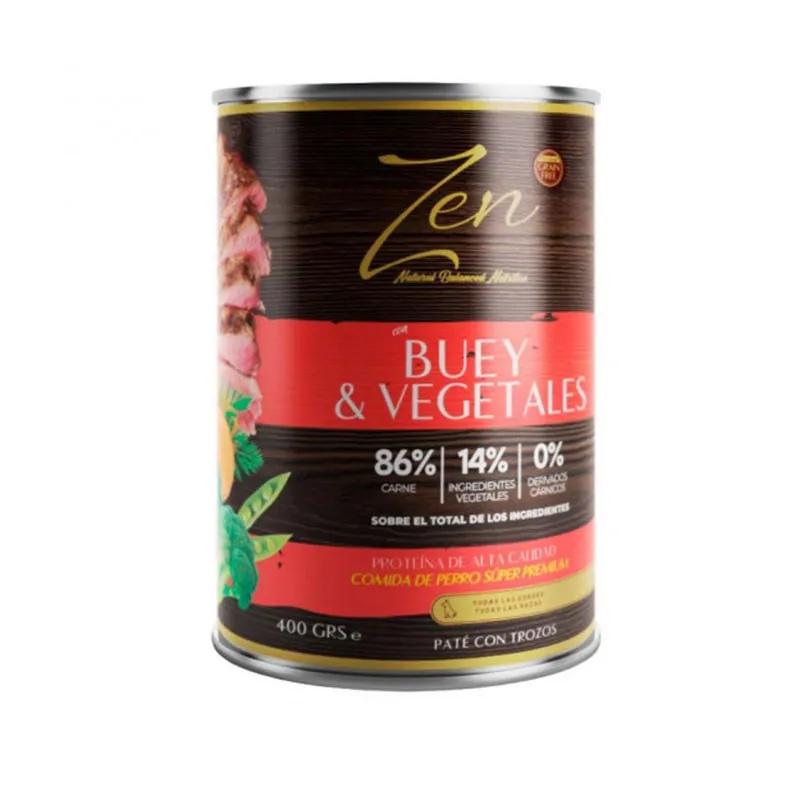 [WEB] Zen pate bou & vegeals 400g