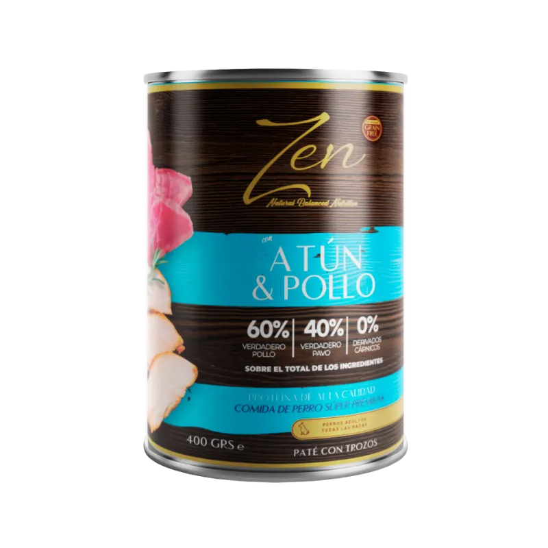 [WEB] Zen pate atun & pollo 400g