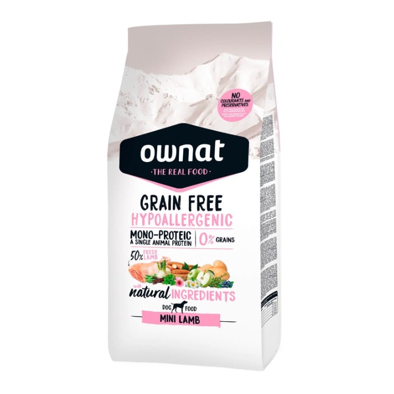 [OW031626] Ownat Hypo lamb & mini 1kg