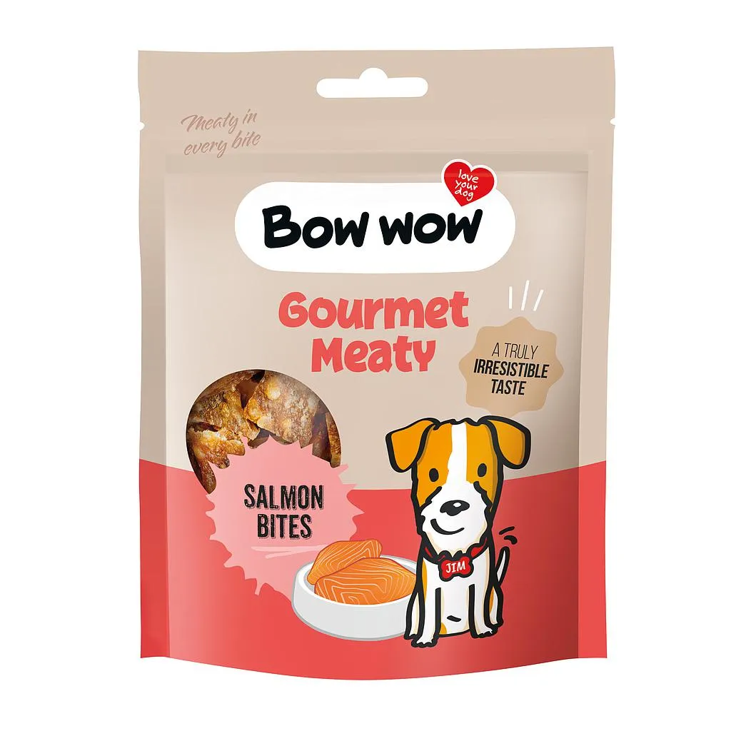Bow wow salmon bites 60 g